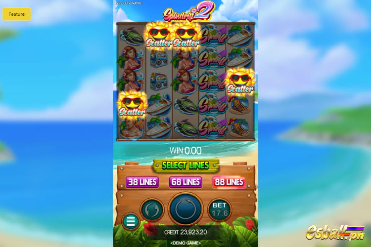 Free Spin Bonus in JDB Spindrift 2 Slot Game