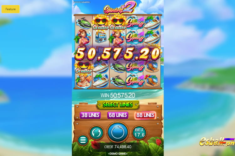 JDB Spindrift 2 Slot Game Big Win