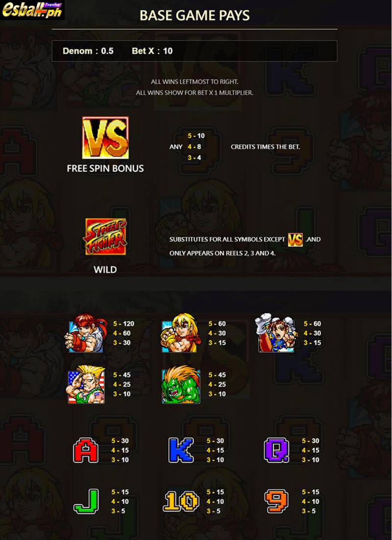 JDB Street Fighter Slot Game 3 JDB Street Fighter Slot Game 3