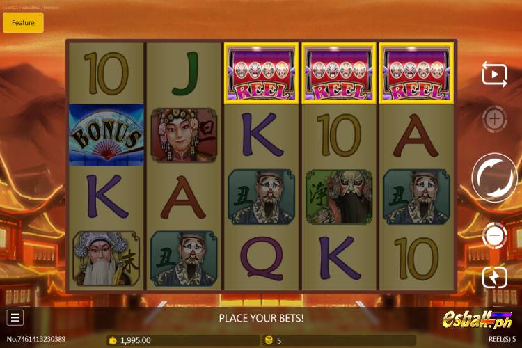 JDB Winning Mask Slot Mask Reel Bonus Game
