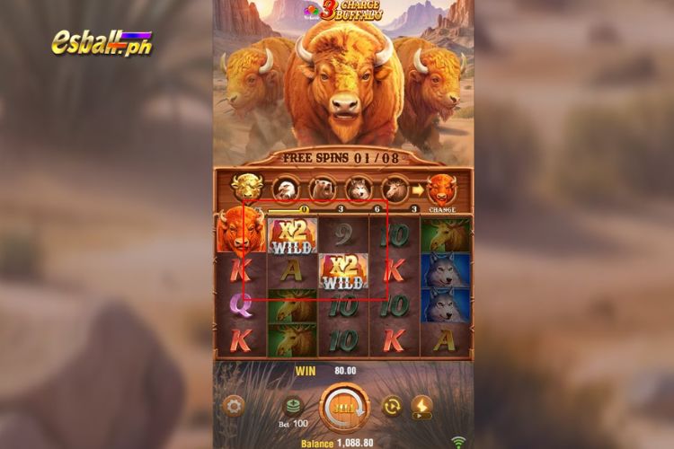 3 Charge Buffalo Jili Slot Features: Wild Multiplier 3 Charge Buffalo Jili Slot Features: Wild Multiplier