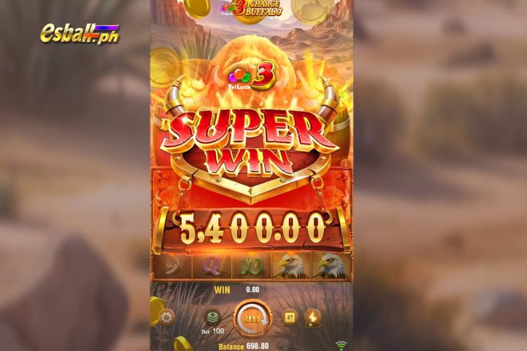 Super Wins ₱5,400 on 3 Charge Buffalo Jili! Super Wins ₱5,400 on 3 Charge Buffalo Jili!