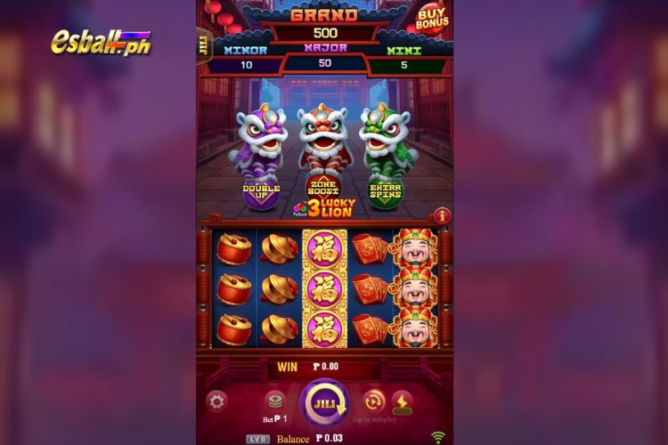 Jili 3 Lucky Lion Slot Overview Jili 3 Lucky Lion Slot Overview