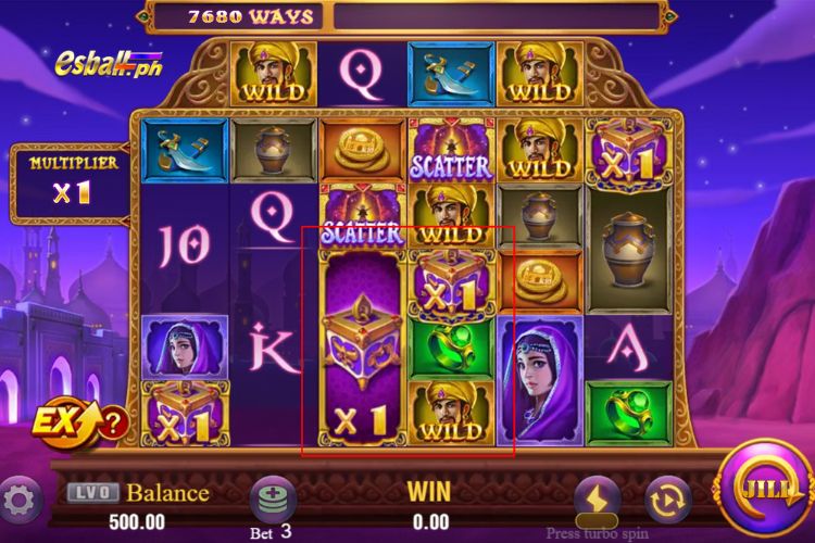 Jili Alibaba Slot Features: Mega Symbol