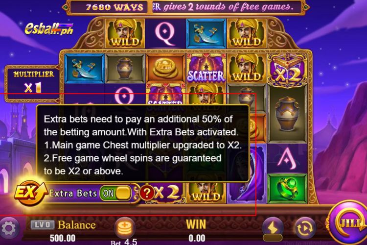 Jili Alibaba Slot Features: Extra Bet