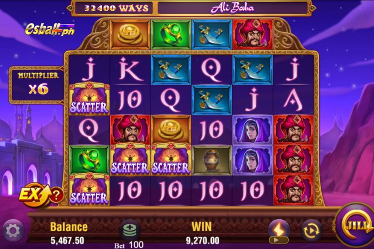 Jili Alibaba Slot Free Spins: Get 4 Scatters