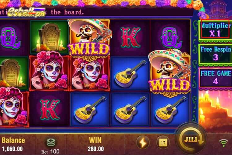 Jili Bone Fortune Slot Game Special Features: Multiplier