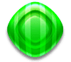 JILI Candy Baby Slot Game Paytable: Level 2 (5X5) Pay Table - Green symbol