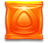 JILI Candy Baby Slot Game Paytable: Level 3 (6X6) Pay Table - Orange symbol