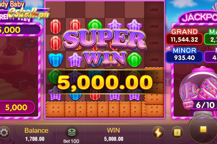 Bet 100 pesos to get a Jili Candy Baby SUPER win of 5,000 pesos!