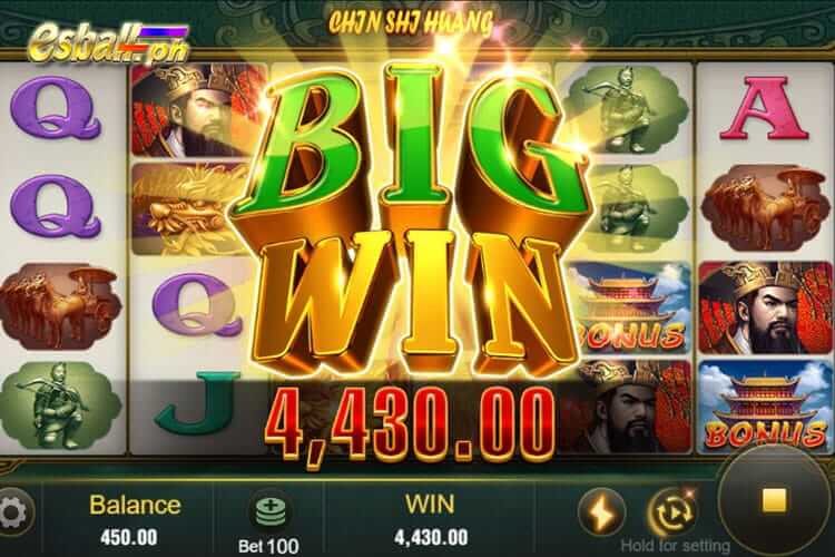 4 JiliChin Shi Huang Slot Winning Tips - BIG WIN 4,430