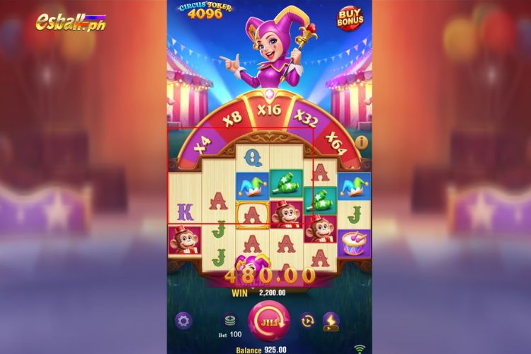 Jili Circus Joker 4096 Slot Features: Cascading Reels Jili Circus Joker 4096 Slot Features: Cascading Reels
