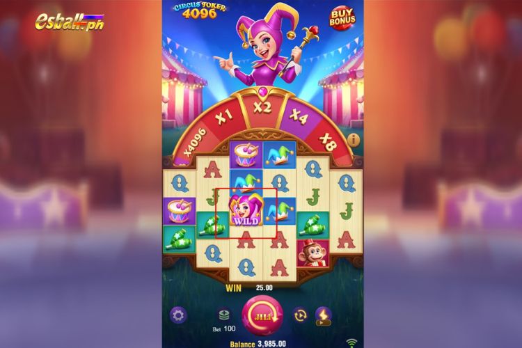 Jili Circus Joker 4096 Slot Features: Mystery Symbol Jili Circus Joker 4096 Slot Features: Mystery Symbol
