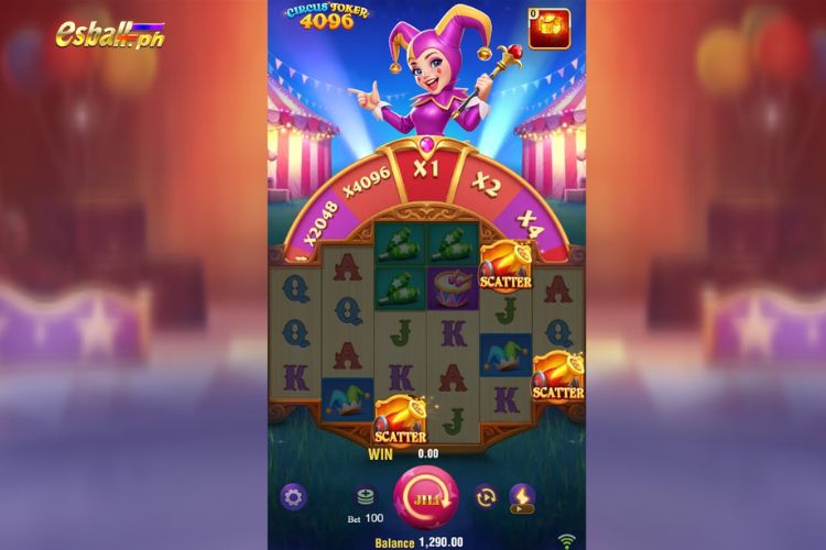 Jili Circus Joker 4096 Slot Free Spins: Get 3 Scatter Jili Circus Joker 4096 Slot Free Spins: Get 3 Scatter