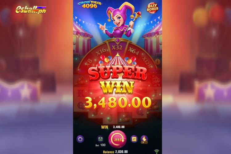 Play Jili Circus Joker 4096 Slot For A Super Win ₱3,480! Play Jili Circus Joker 4096 Slot For A Super Win ₱3,480!
