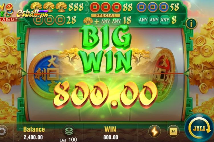 Big Wins ₱800 on Coin Tree Jili Slot!