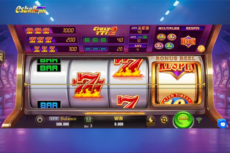 Jili Crazy 777 2 Slot Overview