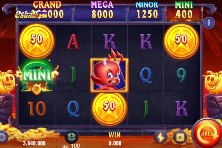 Jili Devil Fire 2 Slot Bonus Game