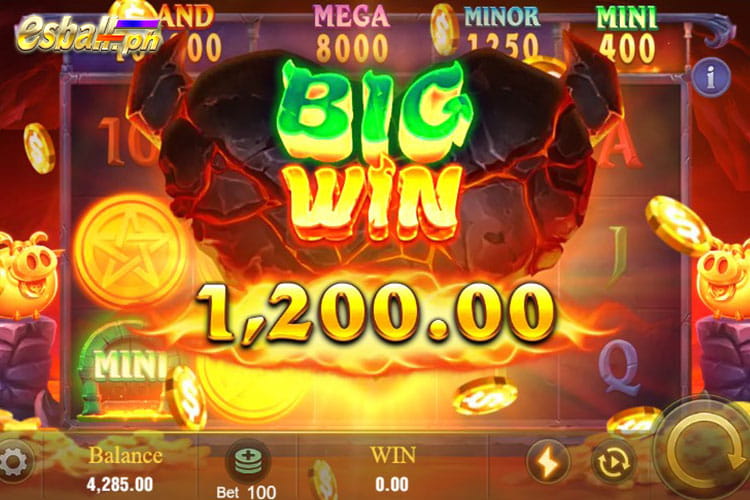 Bet 100 pesos to get a Jili Devil Fire 2 big win of 1,200 pesos!