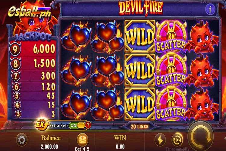 Jili Devil Fire Slot Overview