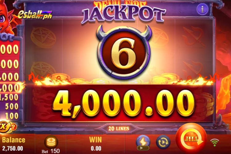 Get 4,000 Pesos in Jili Devil Fire Slot Jackpot Game!