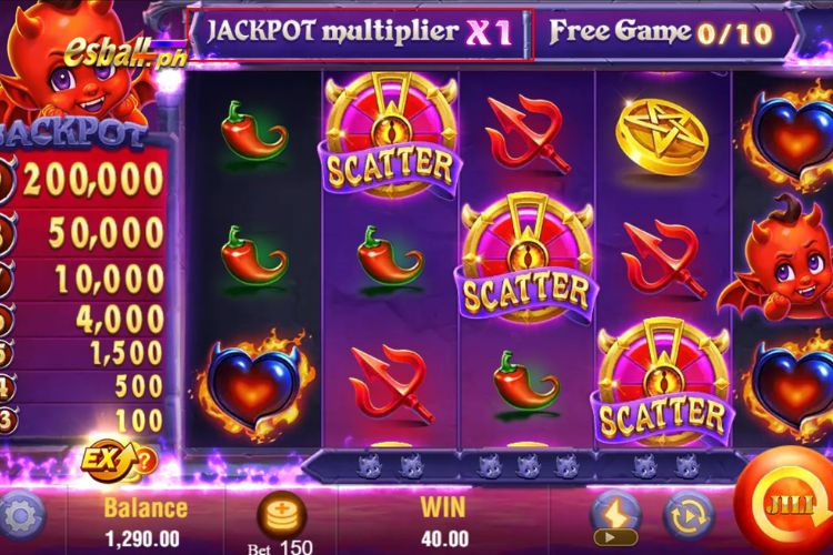 Jili Devil Fire Slot Free Spins: Multiplier