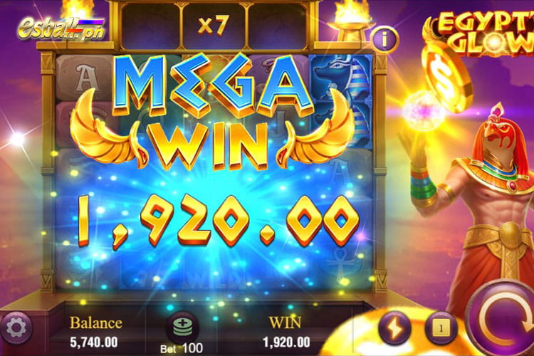 Bet 100 pesos on Jili Egypt's Glow Slot Games & Mega Win 1,920 pesos! Bet 100 pesos on Jili Egypt's Glow Slot Games & Mega Win 1,920 pesos!