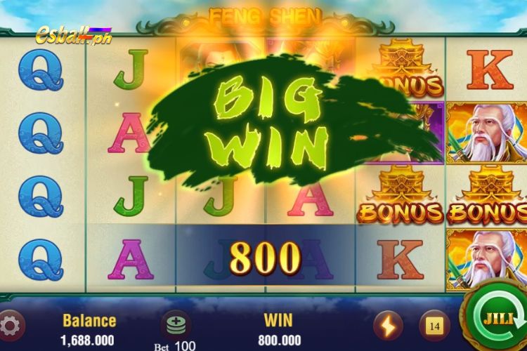 Won the Jili Feng Shen BIG Win prize of 800 pesos! Won the Jili Feng Shen BIG Win prize of 800 pesos!