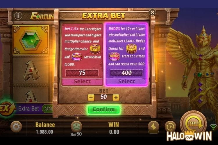 Fortune Garuda 500: Extra Bet Fortune Garuda 500: Extra Bet