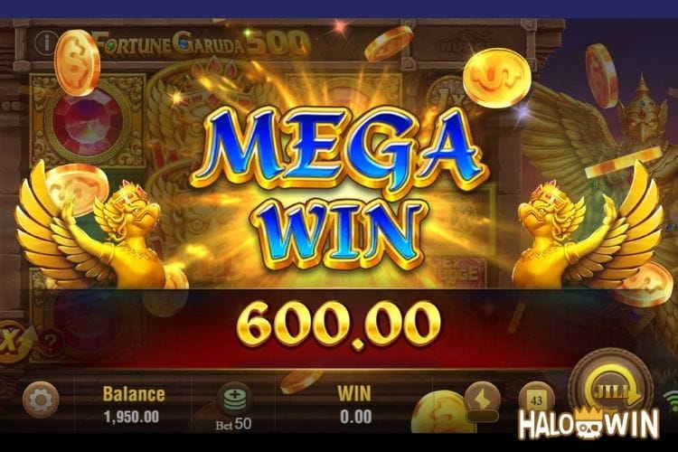 Bet 50 pesos and win 600 pesos on Fortune Garuda 500 Big Win. Bet 50 pesos and win 600 pesos on Fortune Garuda 500 Big Win.