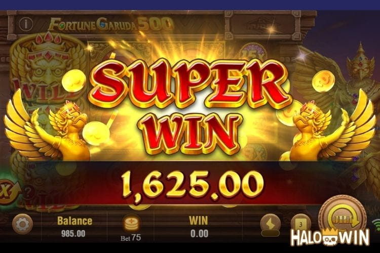 Bet 50 pesos and win 1,625 pesos on Fortune Garuda 500 Big Win. Bet 50 pesos and win 1,625 pesos on Fortune Garuda 500 Big Win.