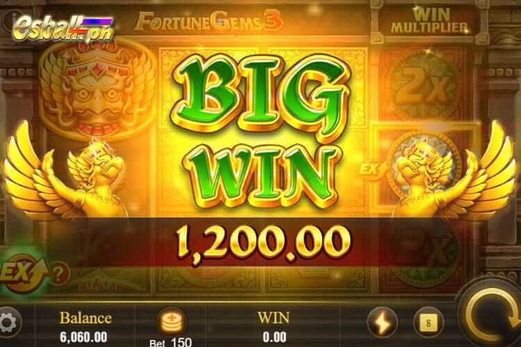 Bet 150 pesos on Jili Fortune Gems 3 slot Games & Big Win 1,200 pesos!