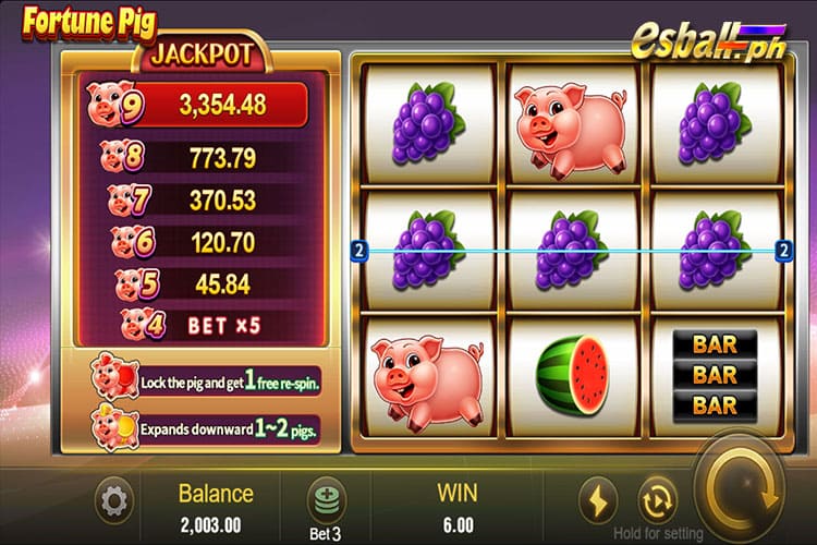 Jili Fortune Pig Slot Overview