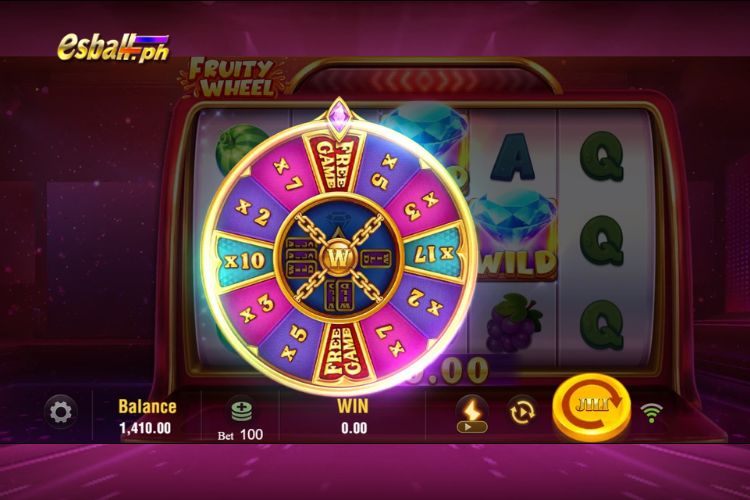 Fruity Wheel Jili Slot Lucky Wheel in Main Game