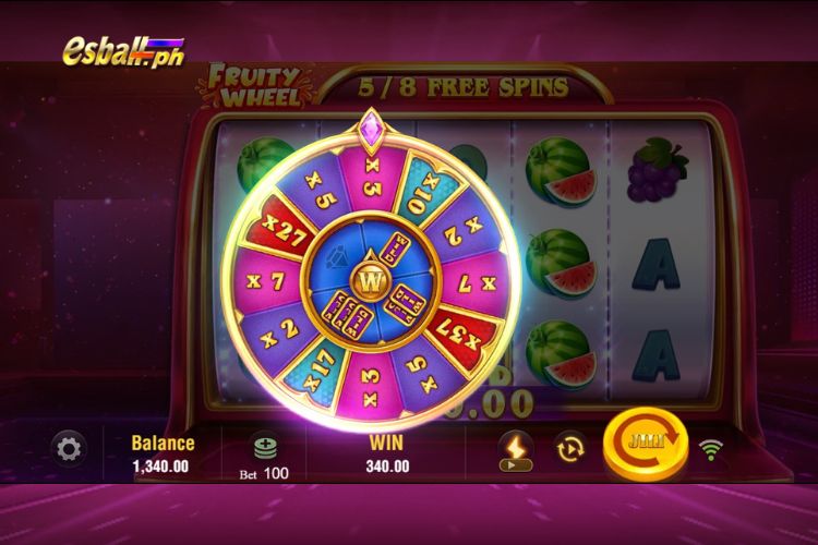 Fruity Wheel Jili Slot Lucky Wheel in Free Game
