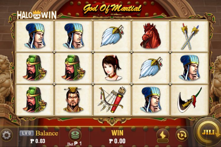 Jili God of Martial Slot Overview