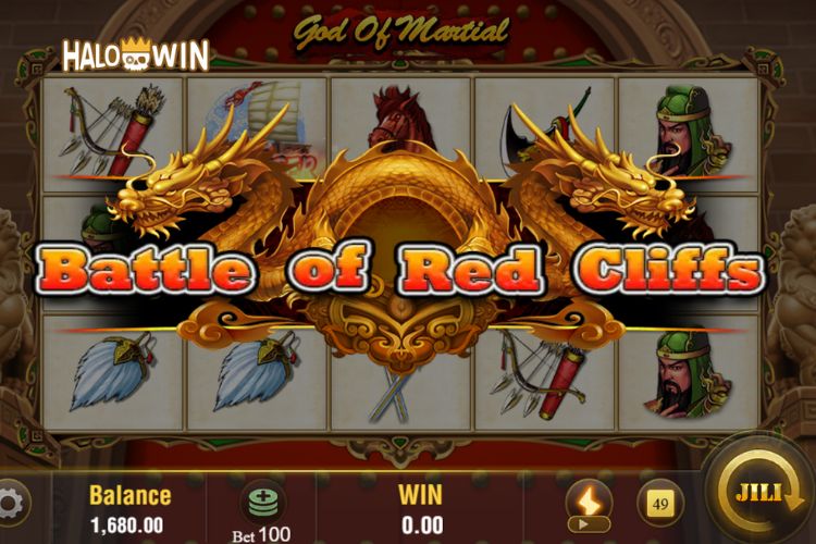 God of Martial Slot Progressive Jackpot: Get Battle of Red Cliffs