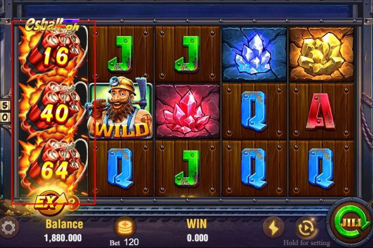 Jili Gold Rush Slot Game Symbols: Bombs Jili Gold Rush Slot Game Symbols: Bombs