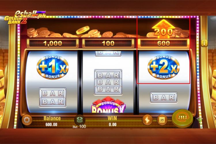 Jili Golden Bank 2 Slot Game Symbols: Blue Bonus