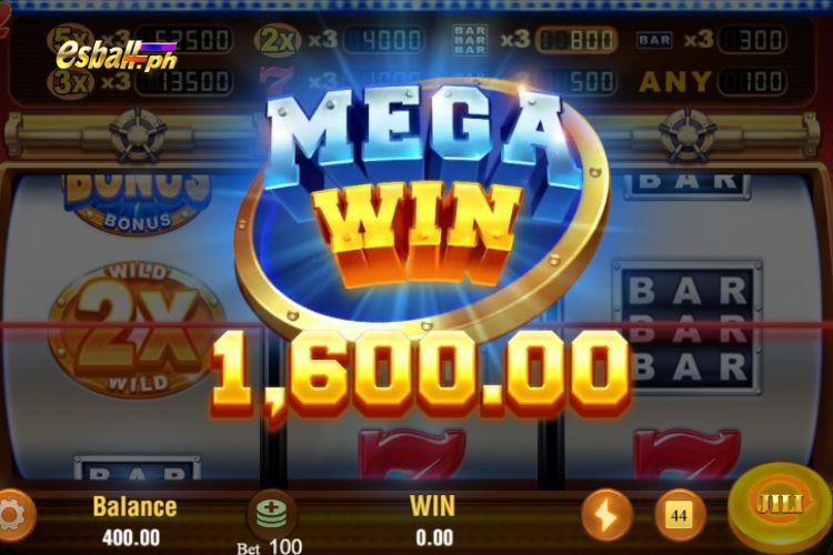 Golden Bank 2 Jili MEGA WIN of 1,600 pesos!