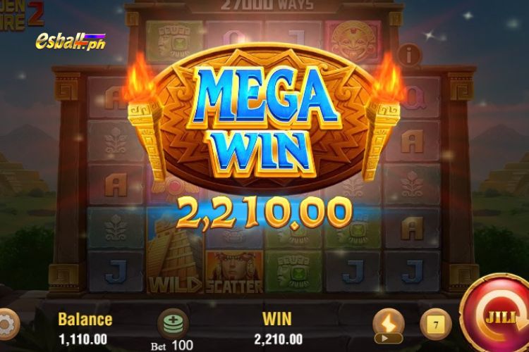 Play Jili Golden Empire 2 Slot to win ₱2,210 Mega Win! Play Jili Golden Empire 2 Slot to win ₱2,210 Mega Win!