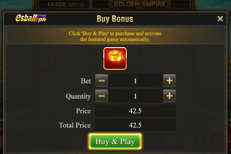 Jili Golden Empire Slot Features: Bonus Buy Jili Golden Empire Slot Features: Bonus Buy