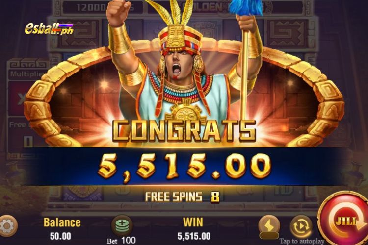 Jili Golden Empire Slot Free Spins Win 5,515 Pesos! Jili Golden Empire Slot Free Spins Win 5,515 Pesos!