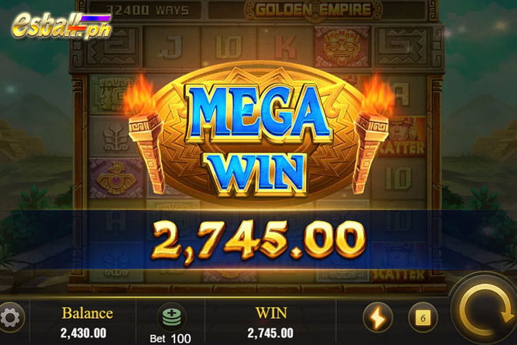 Play Jili Golden Empire Slot to win ₱2,745 Mega Win! Play Jili Golden Empire Slot to win ₱2,745 Mega Win!