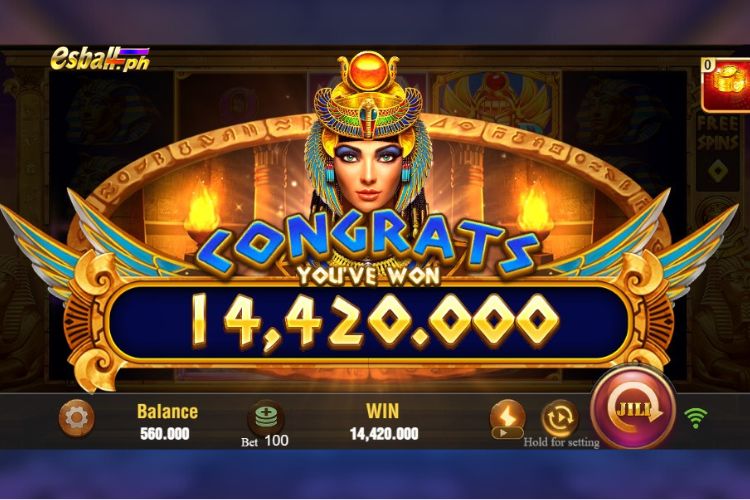 Jili Golden Queen Slot Free Spins Win 14,420 Pesos!