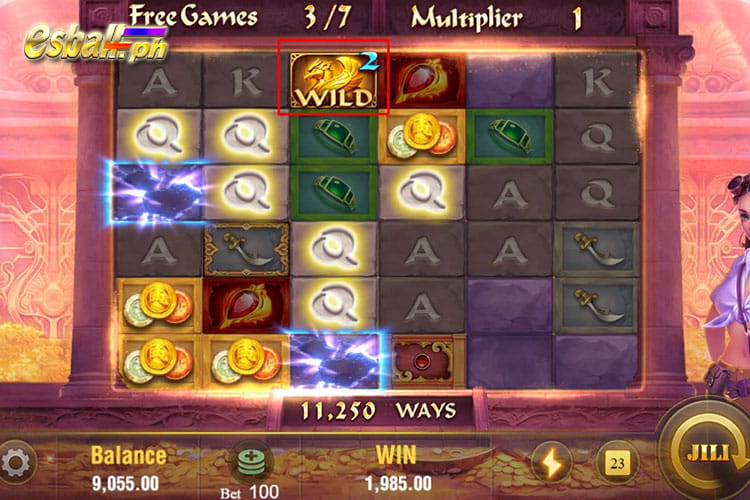Jili Golden Temple Slot Game Symbols: Wild