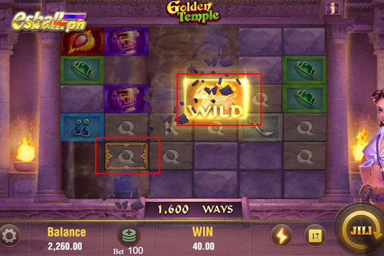 Jili Golden Temple Slot Game Special Features: Golden Frame