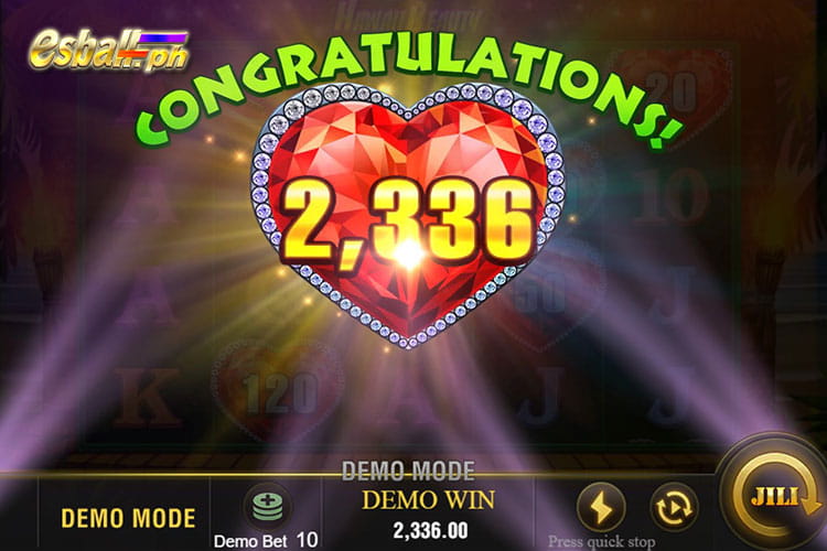 How to Get Jili Hawaii Beauty Slot Bonus Game: WIN 2,336