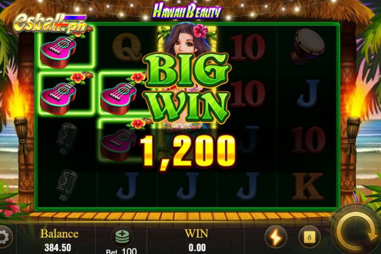 How to Win Hawaii Beauty Jili Casino Slot - BIG WIN 1,200