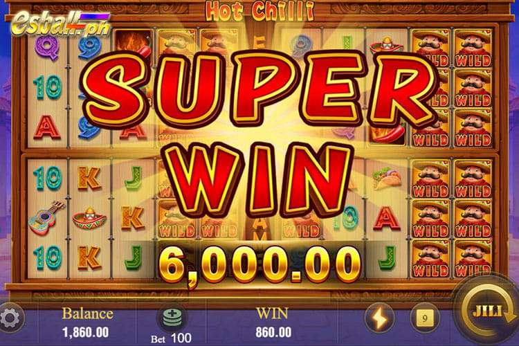 Bet 100 pesos and get 6,000 pesos in Jili Hot Chilli Super Win!